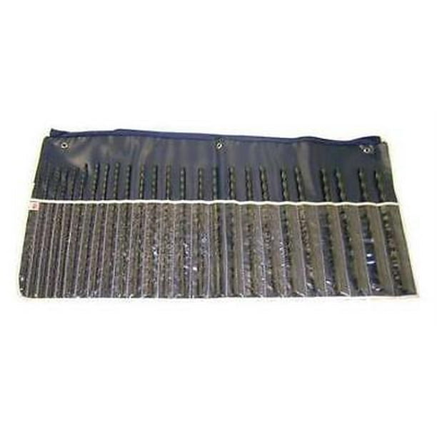 118 Notched Point 1/8-1/2 in 1/64 increments Chicago Latrobe 120X Series High-Speed Steel Extra-Long Length Drill Bit Set In Plastic Pouch 25-piece Inch Black Oxide Finish 118 Notched Point 1/8-1/2 in 1/64 increments Chicago Latrobe 120X Series High-Speed Steel Extra-Long Length Drill Bit Set In Plastic Pouch 25-piece Inch Black Oxide Finish